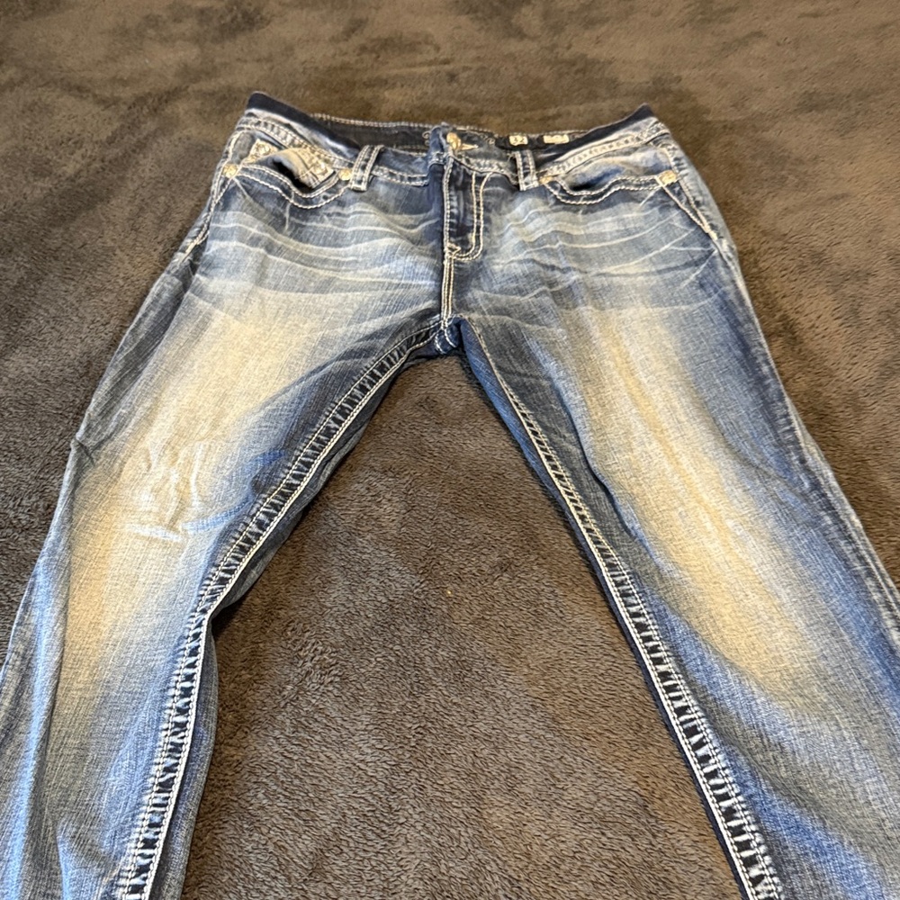 Miss Me Women's Blue Skinny Jeans